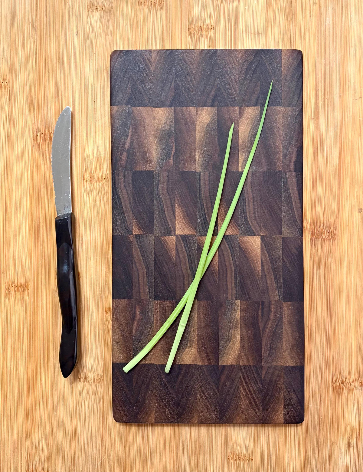 Handmade Walnut End Grain Cutting Board, Artisan Prep Board, Cheese Serving Tray