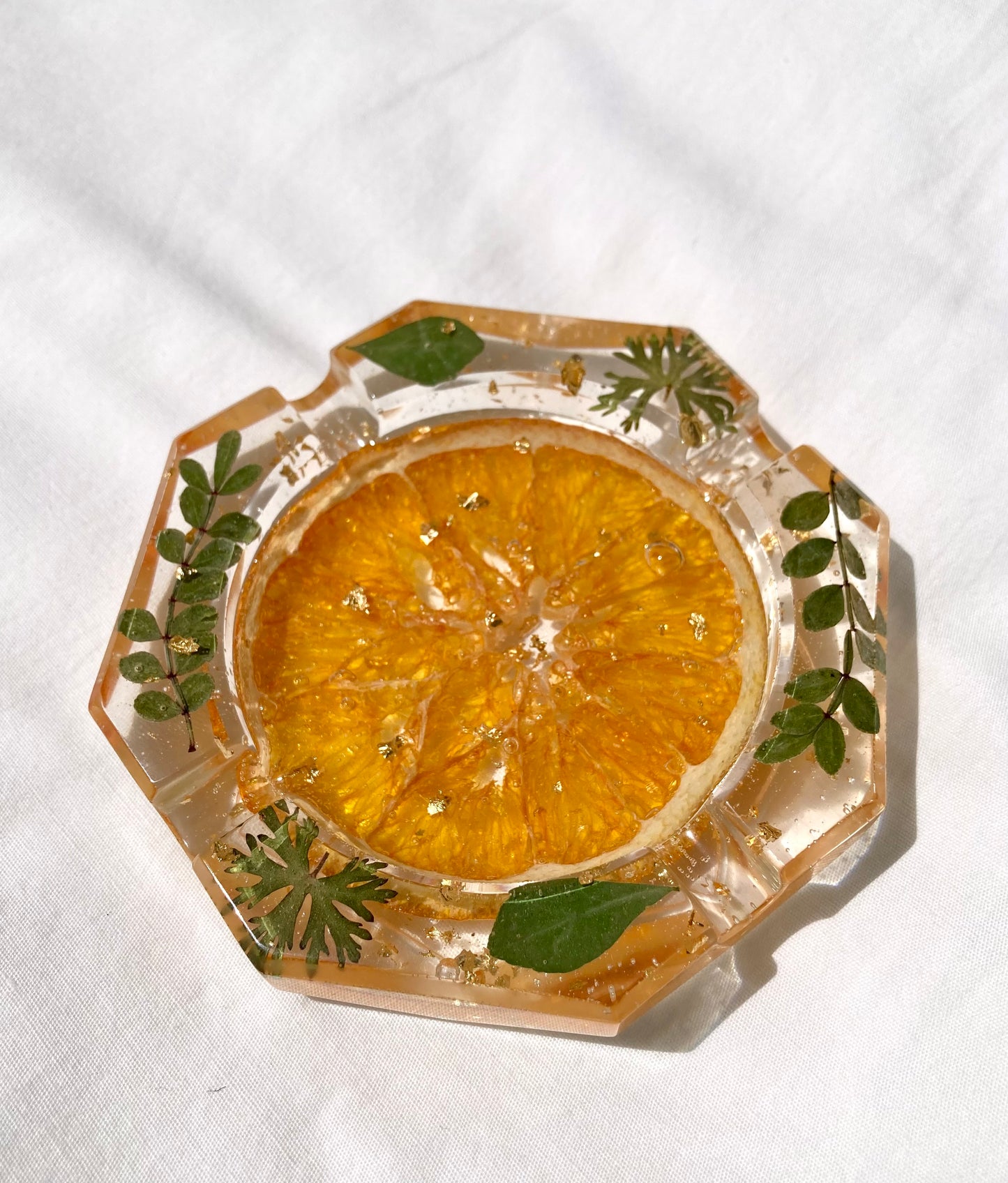 Citrus and Fern Ashtray