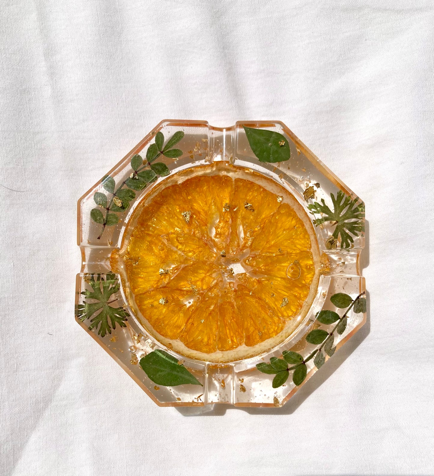 Citrus and Fern Ashtray