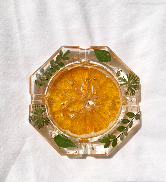 Citrus and Fern Ashtray